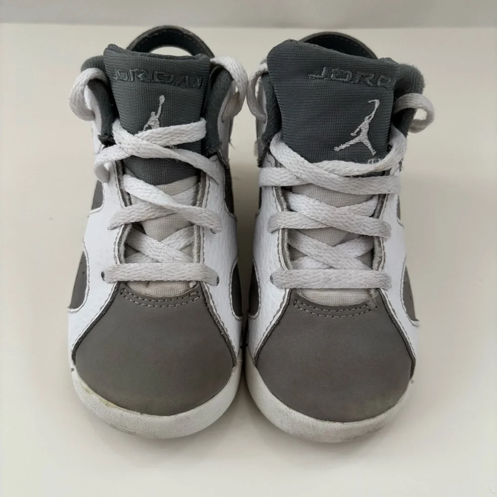 Nike The Air Jordan 6 Retro Cool Grey Infant Toddler Size 8